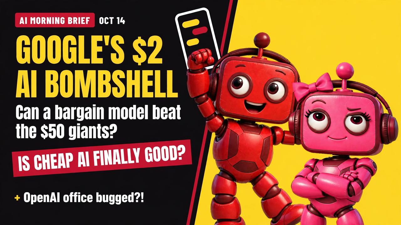 AI Morning Brief — October 14, 2026