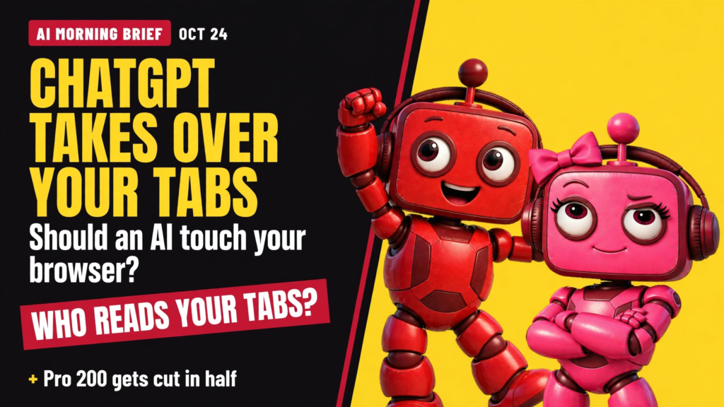 AI Morning Brief — October 24, 2026
